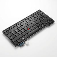 Original Tastatur für LENOVO - 5N21H76825 - DE (deutsch) schwarz mit Backlight und Mouse-Stick