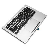 Original Tastatur inkl. Topcase für ACER - 6B.KWMN8.029 - CH (schweiz) schwarz/silber mit Backlight