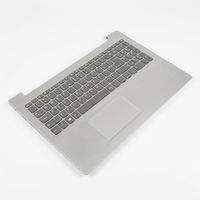 Original Tastatur inkl. Topcase für LENOVO - 5CB0R16524 - DE (deutsch) grau/silber