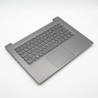 Original Tastatur inkl. Topcase für LENOVO - 5CB0R39228 - DE (deutsch) grau/grau