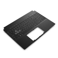 Original Tastatur inkl. Topcase für ASUS - 90NR0I65-R31GE0 - DE (deutsch) grau/grau mit Backlight