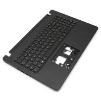 Original Tastatur inkl. Topcase für ACER - 6B.VNYN7.043 - DE (deutsch) schwarz/schwarz mit Backlight