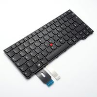 Original Tastatur für LENOVO - 5N21M38544 - DE (deutsch) schwarz mit Backlight und Mouse-Stick