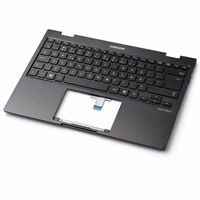 Original Tastatur inkl. Topcase für ASUS - 90NB0V31-R31GE0 - DE (deutsch) schwarz/schwarz mit Backlight