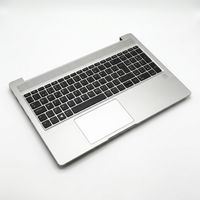 Original Tastatur inkl. Topcase für HP - N43874-041 - DE (deutsch) schwarz/silber
