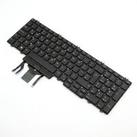 Original Tastatur für DELL - NMTGD - DE (deutsch) schwarz mit Backlight und Mouse-Stick