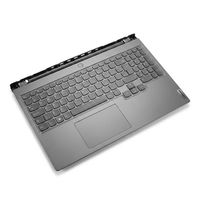 Original Tastatur inkl. Topcase für LENOVO - 5CB1D05127 - DE (deutsch) grau/grau mit Backlight