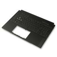 Original Tastatur inkl. Topcase für ASUS - 90NR0CJ7-R31GE0 - DE (deutsch) grau/grau mit Backlight