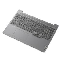 Original Lenovo Tastatur inkl. Topcase für LENOVO - 5CB1L09254 - DE (deutsch) grau