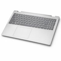Original Lenovo Tastatur inkl. Topcase - 5CB1J01869 - DE QWERTZ mit Backlight (grau)