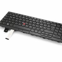 Original Lenovo Tastatur - 5N21Q49838 - DE (Deutsch) mit Backlight und TrackPoint (Schwarz)