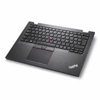 Original Lenovo Tastatur inkl. Topcase - 5M11H45875 - DE (Deutsch) mit Backlight und TrackPoint (Grau)
