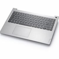 Original Lenovo Tastatur inkl. Topcase - 5CB1M48530 - DE (Deutsch) mit Backlight (Grau)