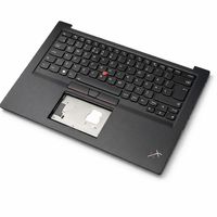 Original Lenovo Tastatur inkl. Topcase - 5M11K07685 - DE (Deutsch) mit Backlight und TrackPoint (Schwarz, WLAN)