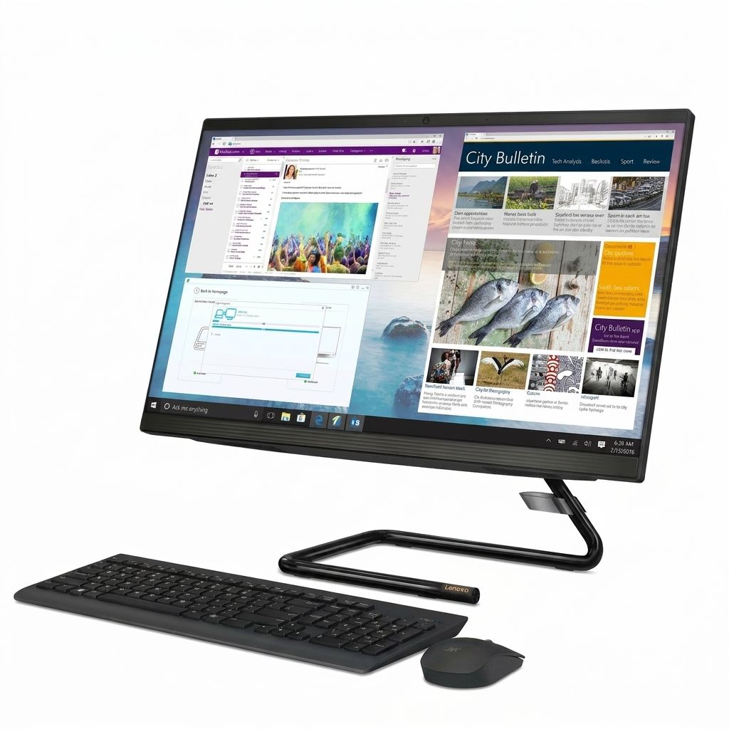 Lenovo - Desktop - IdeaCentre A340-24ICK (F0ER)