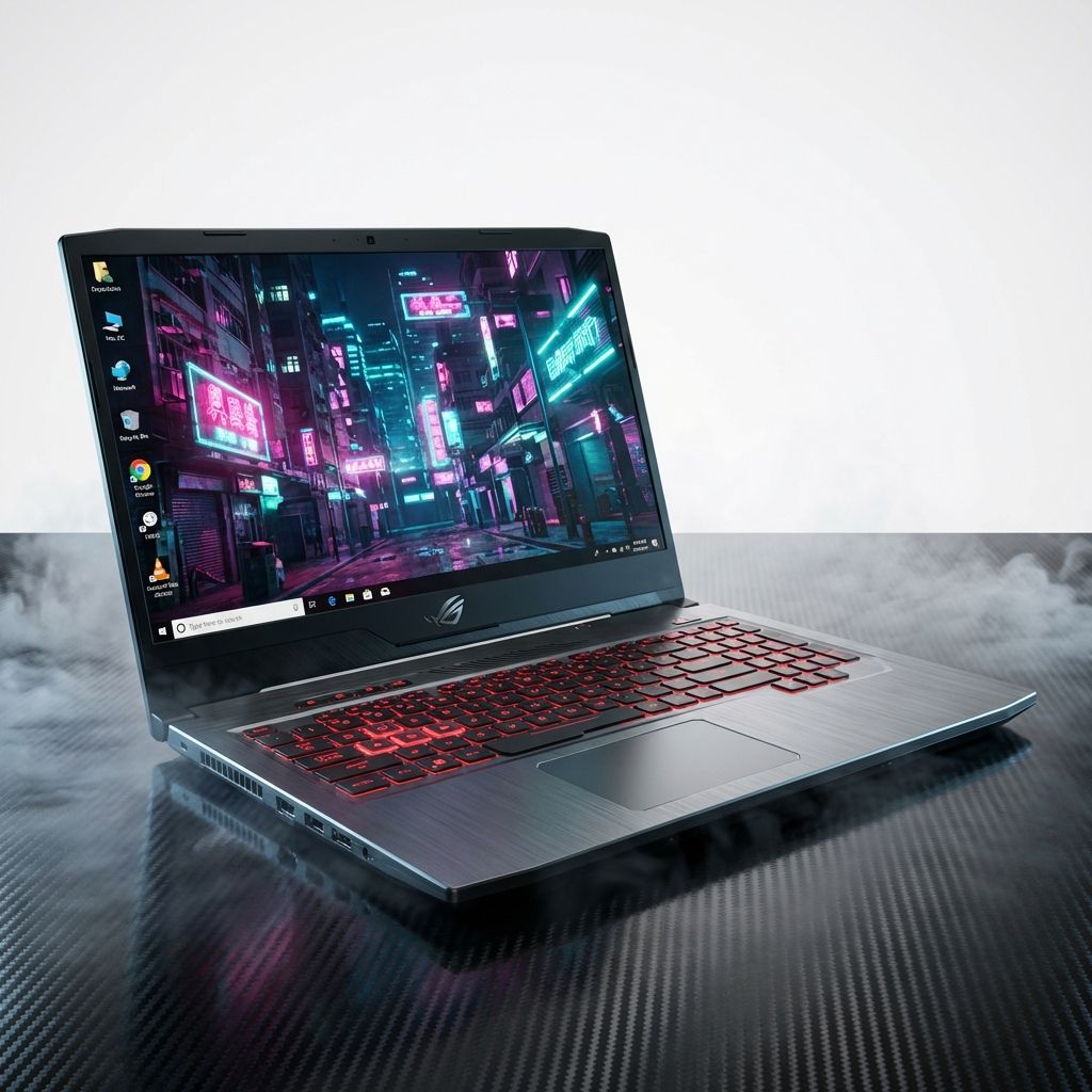 Asus - Notebook - ROG Strix SCAR GL703GS