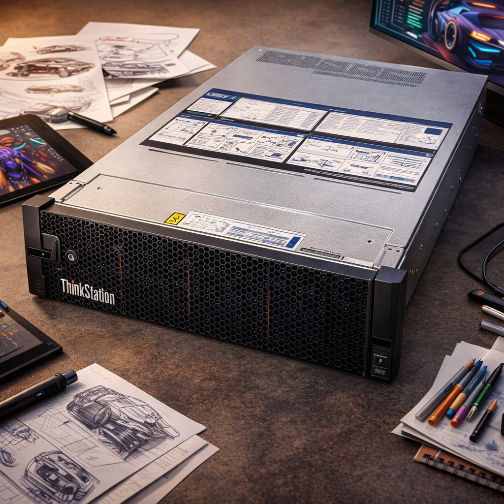 Lenovo - Desktop - ThinkStation P920 Rack
