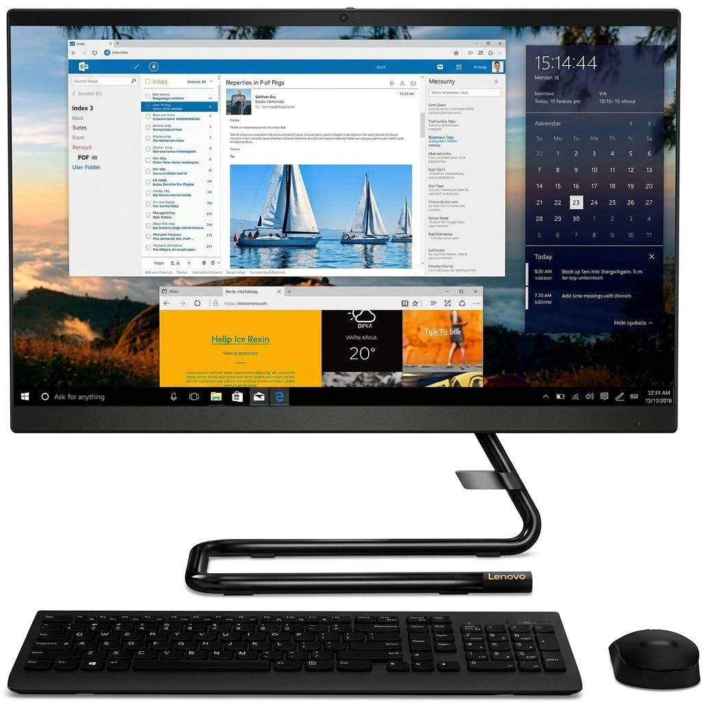 Lenovo - Desktop - IdeaCentre A340-22IGM (F0EA)