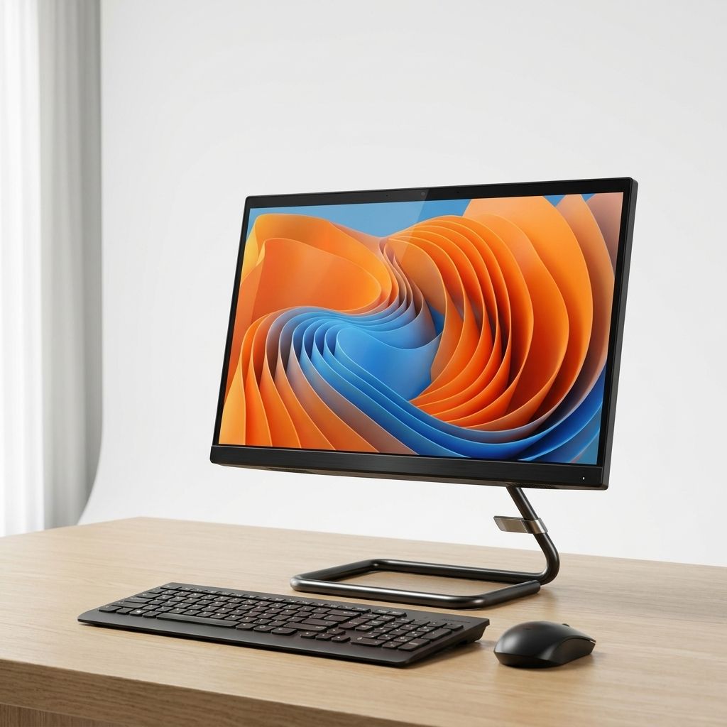 Lenovo - All-in-One - IdeaCentre AIO 3-22IMB05 (F0EV)
