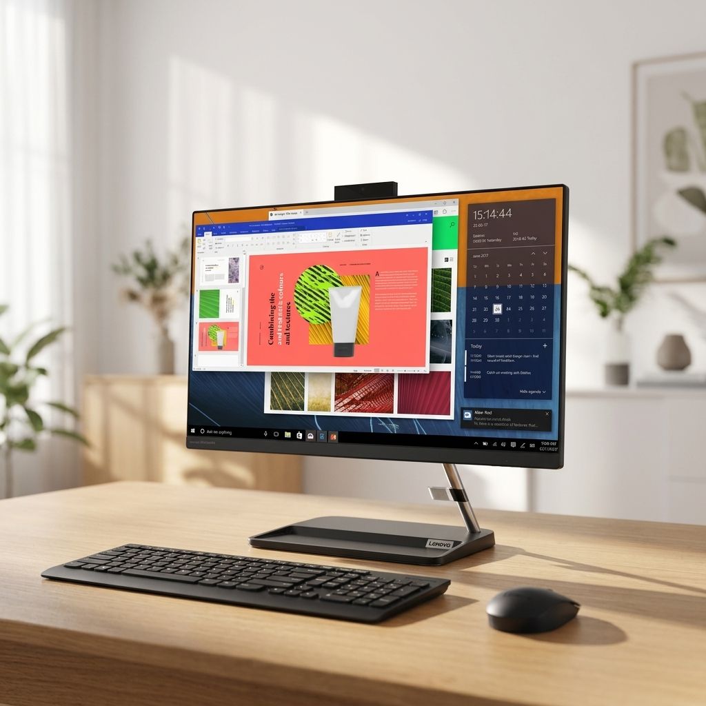 Lenovo - All-in-One - IdeaCentre AIO 3-24ADA6 (F0FX)