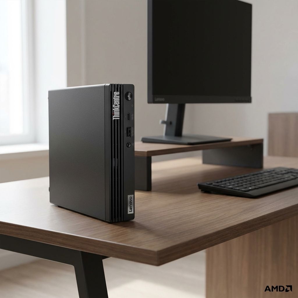 Lenovo - Desktop - ThinkCentre M75q Gen 2 (11JM)