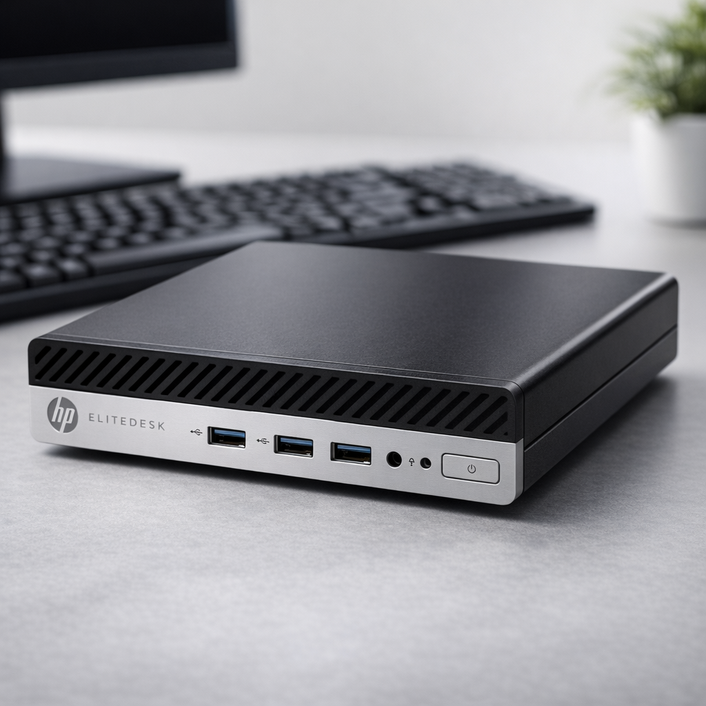 HP - Desktop - EliteDesk 705 G5 Mini-PC