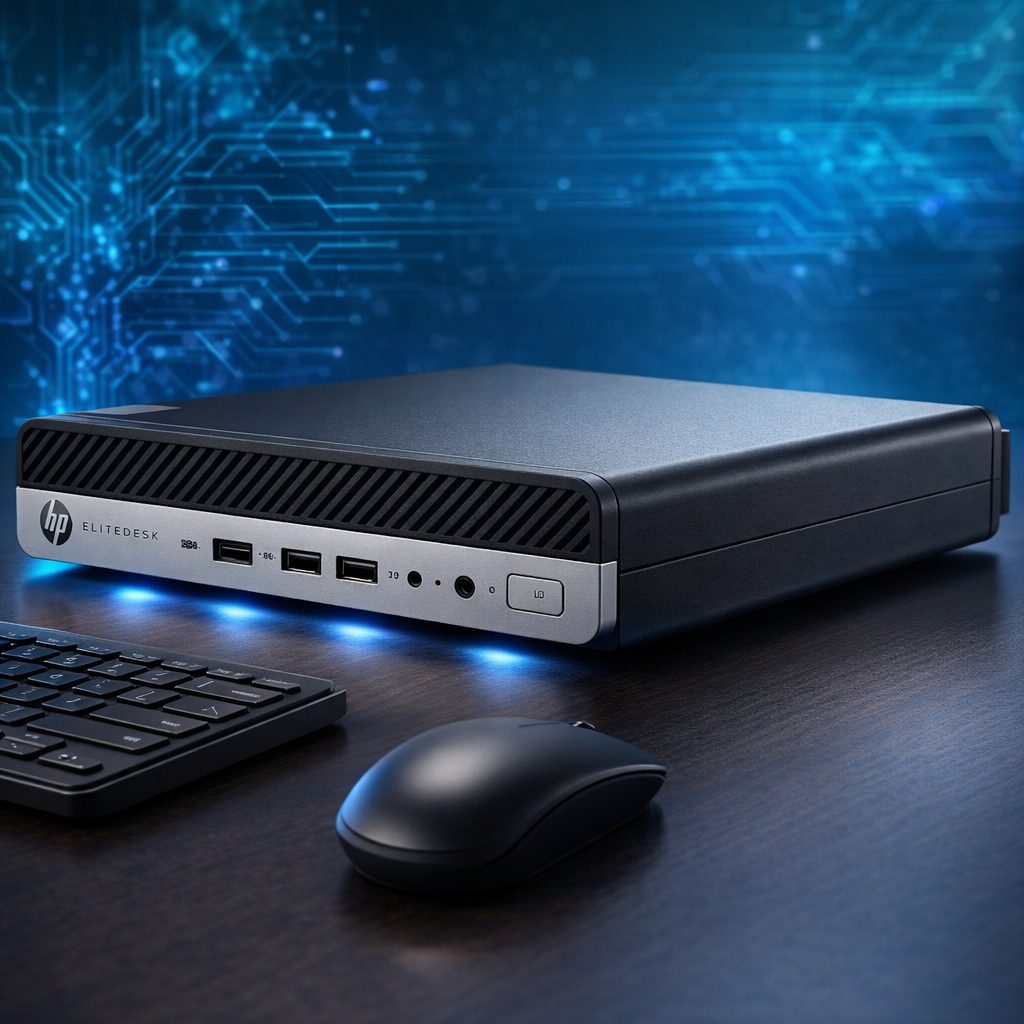 HP - Desktop - EliteDesk 800 G4 Mini-PC