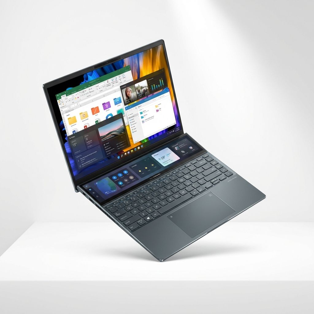 Asus - Notebook - ZenBook Duo UX8406MA