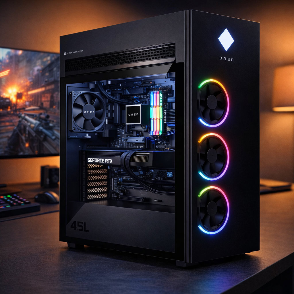 HP - Desktop - OMEN 45L GT22-1000