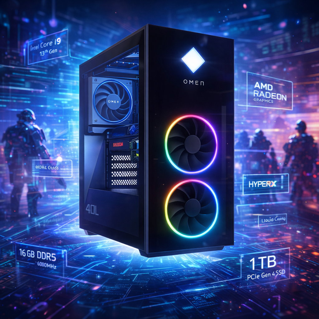 HP - Desktop - OMEN 40L GT21-1000