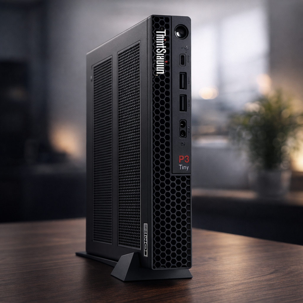 Lenovo - Desktop - ThinkStation P3 Tiny (30H0)