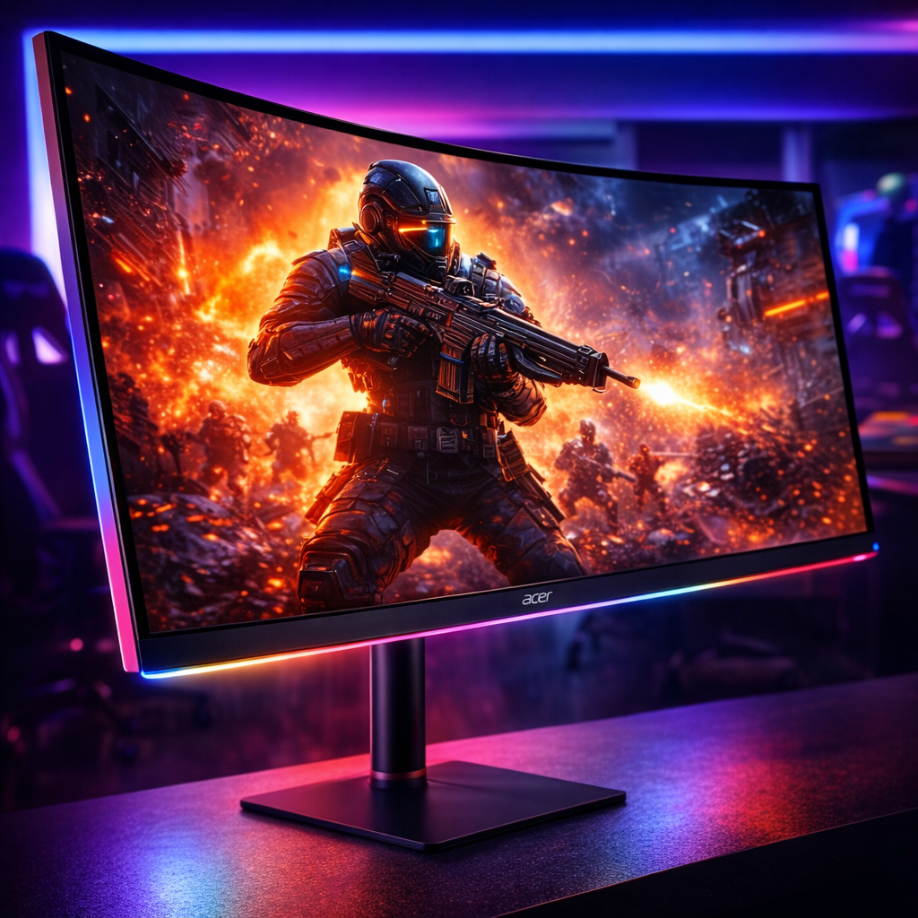 Acer - Monitor - XV345CURV3j