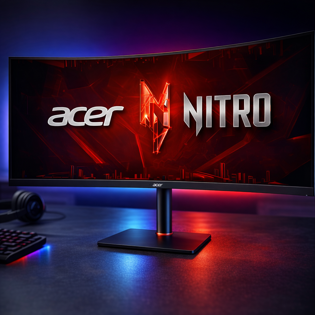 Acer - Monitor - NITRO XV345CURVj