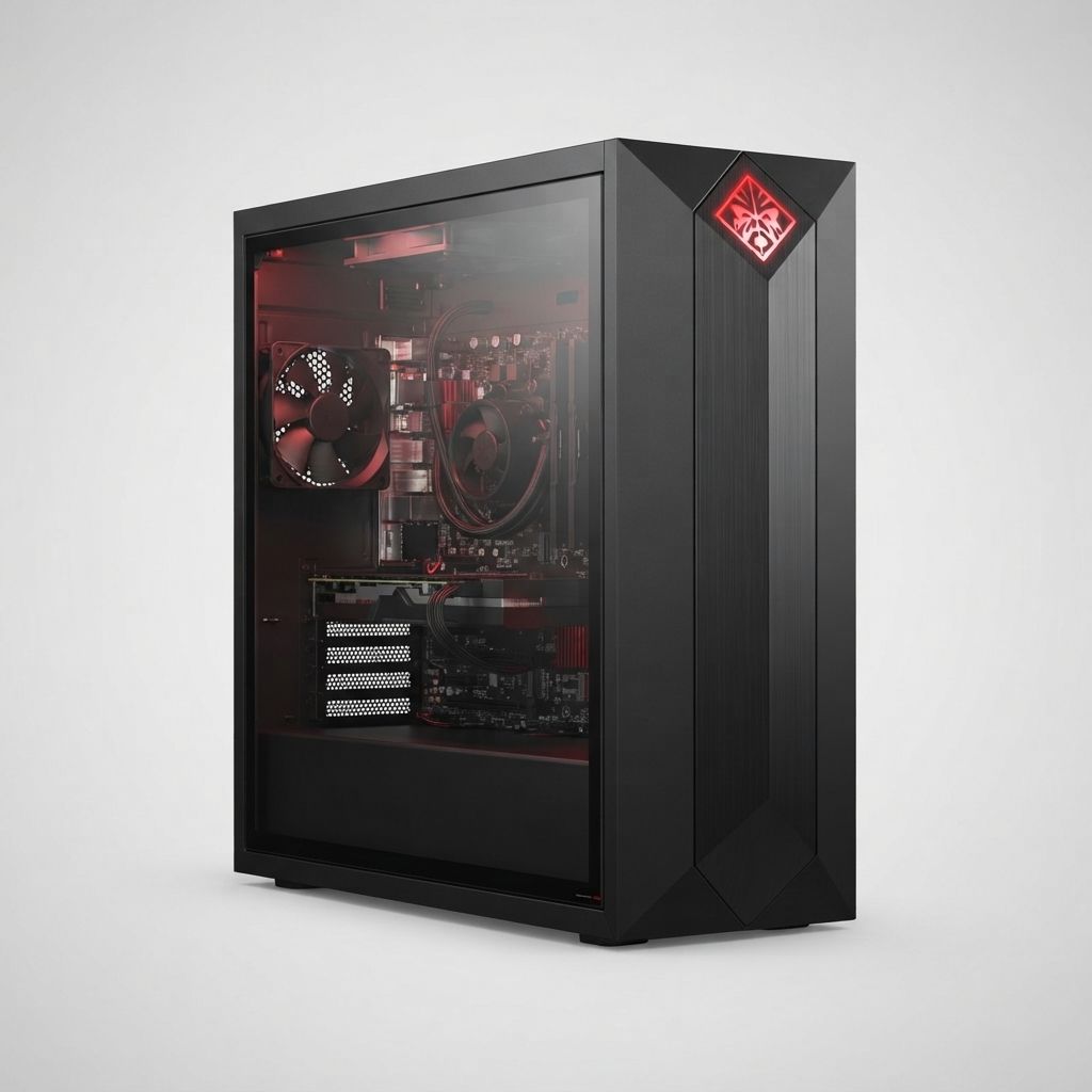 HP - Desktop - Omen Obelisk 875-1000