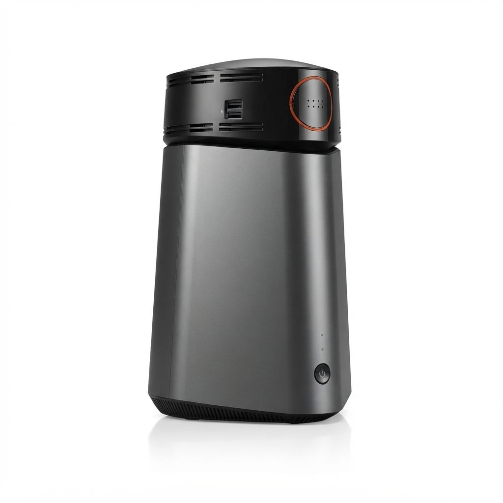 Lenovo - Desktop - IdeaCentre 610S-02ISH (90FC)
