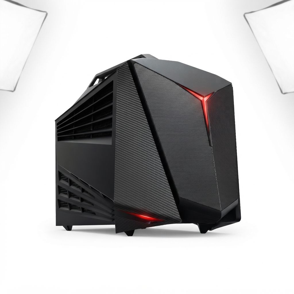 Lenovo - Desktop - IdeaCentre Y710 Cube-15ISH (90FL)