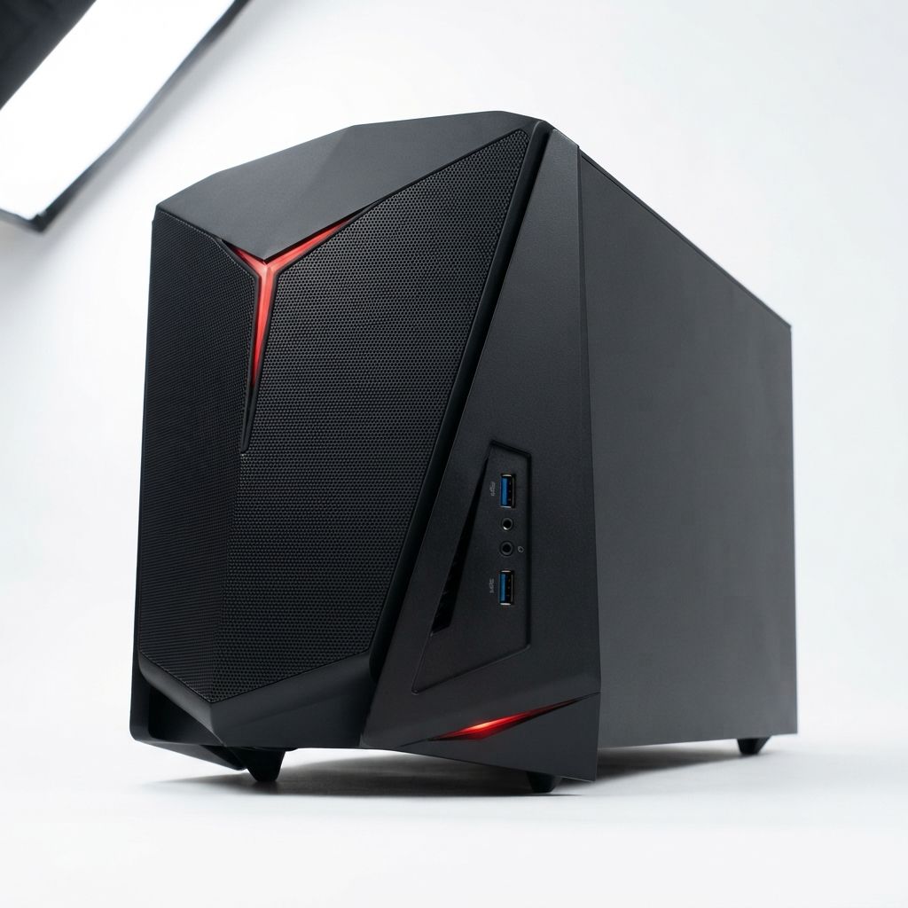 Lenovo - Desktop - IdeaCentre Y710 Cube-15ISH (90FM)