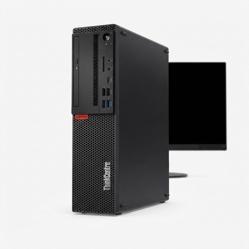 Lenovo - Desktop - ThinkCentre M720s (10U7)