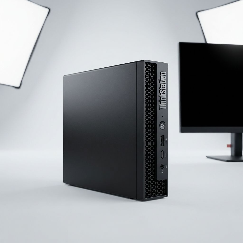 Lenovo - Desktop - ThinkStation P340 Tiny (30DR)