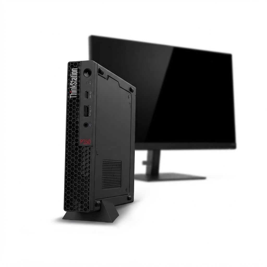 Lenovo - Desktop - ThinkStation P350 Tiny Workstation (30EG)